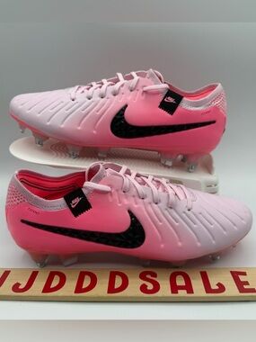 Nike Tiempo Legend 10 Elite SG Pro AC Soccer Cleats Pink FN7277-601 Men’s Sz 6.5